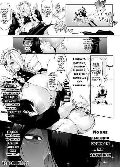 [Yakiniku Tabetei (Pobotto)] Kyokon Tensei -Seiki Shijou Shugi na Isekai ni Tensei shita no de Bakunyuu Bijo to Hame Makuri- [English]